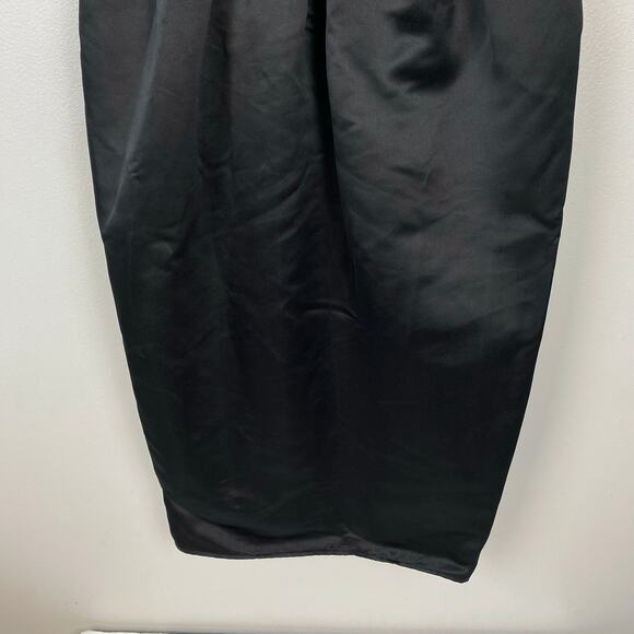 Future Collective Sweetheart Bubble‎ Satin Midi Dress Bustier Elegant Size XS - Picture 5 of 10